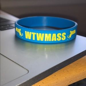 What’s the Word MA rubber bracelet